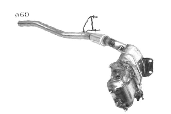 Filtru funingine/particule, sist.de esapament ASSO 50.15003