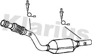 Katalizator KLARIUS 1705HJ