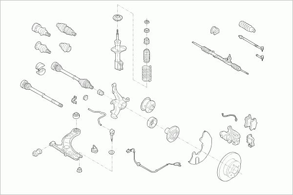 Układ kierowniczy SACHS VW-PASSA-FS006