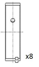 Łożysko korbowodu FAI AUTOPARTS BB2011-025