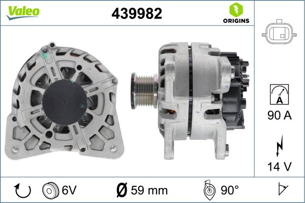 Alternator VALEO 439982
