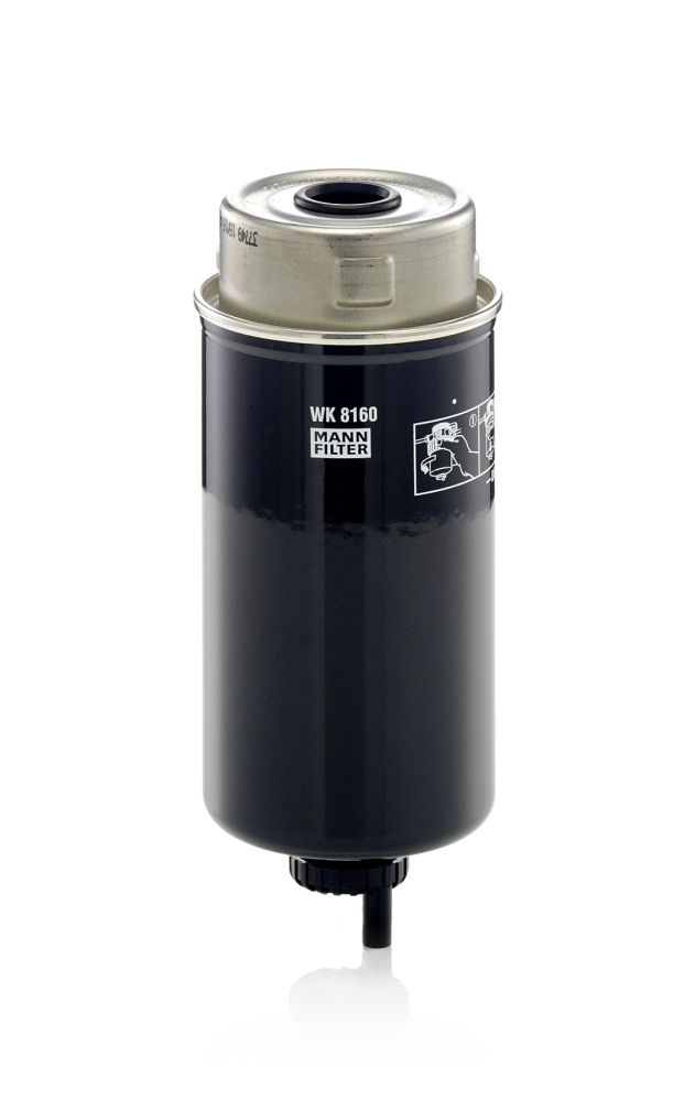Palivový filtr MANN-FILTER WK 8160