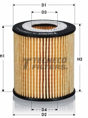 Filtr oleju TECNECO FILTERS OL010057E