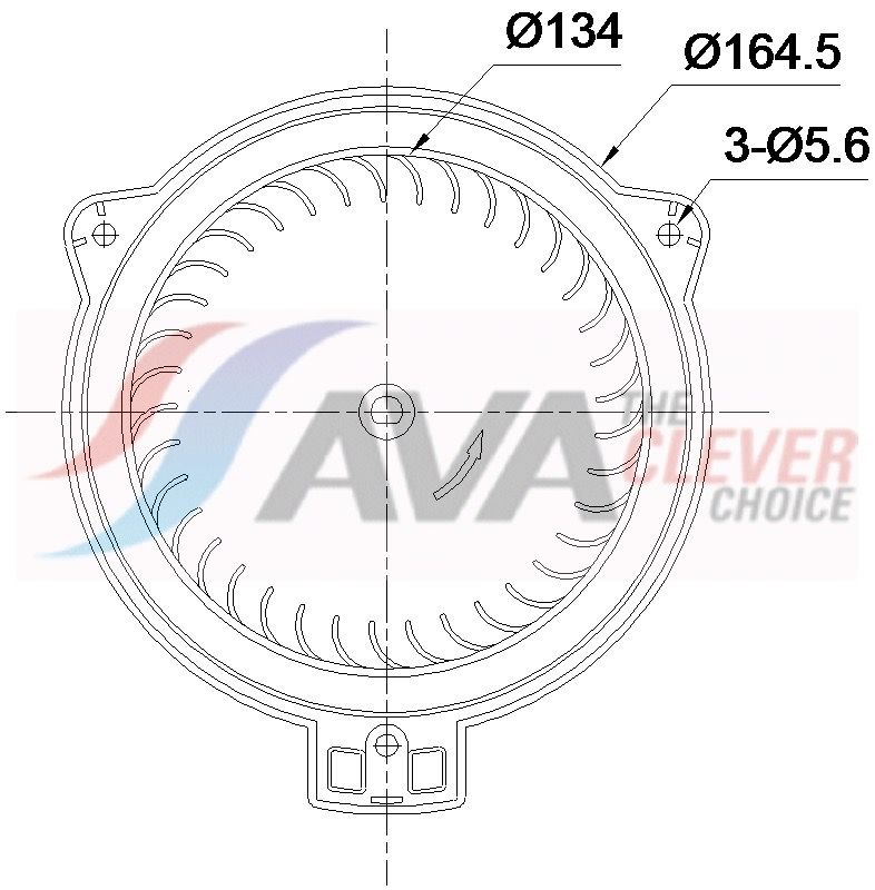 Вентилятор салона