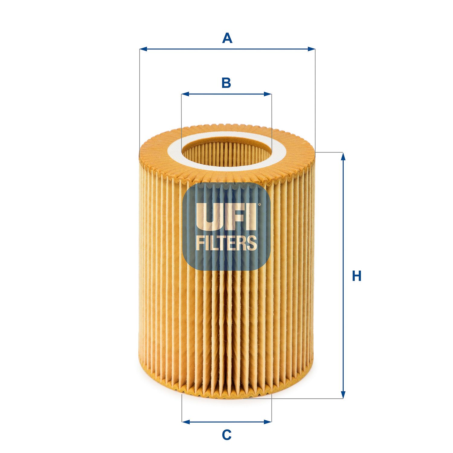 Olejový filter UFI 25.004.00