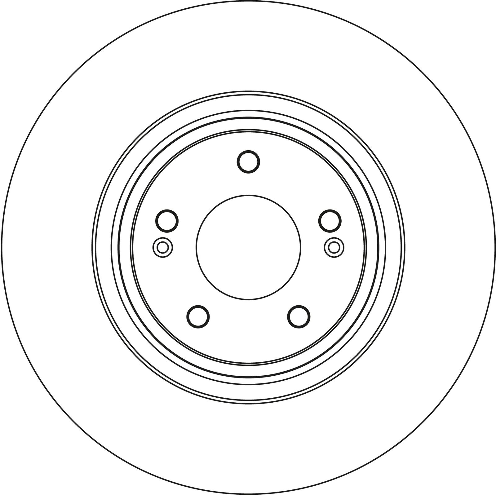 Disc frana TRW DF6538S