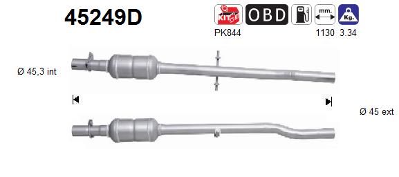 Katalizator AS 45249D