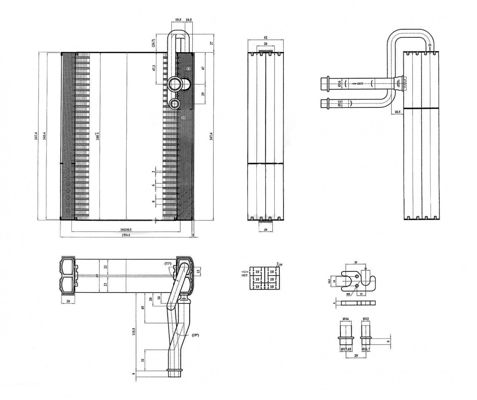 Parownik, klimatyzacja HART 642 494