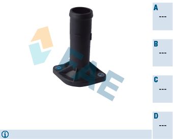 Kołnierz płynu chłodzącego FAE 54302