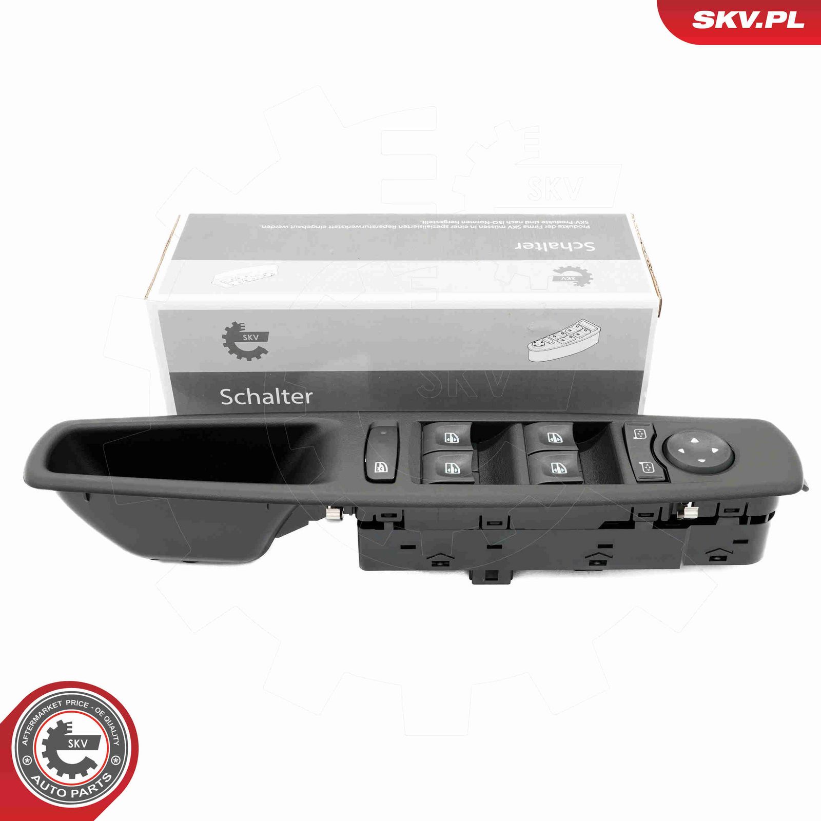 Выключатель, стеклолодъемник