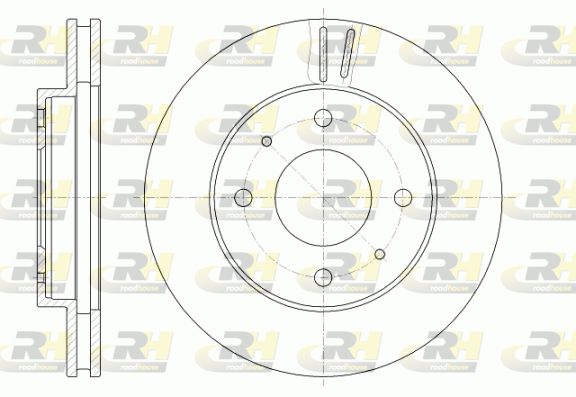 Tarcza hamulcowa ROADHOUSE 6394.10