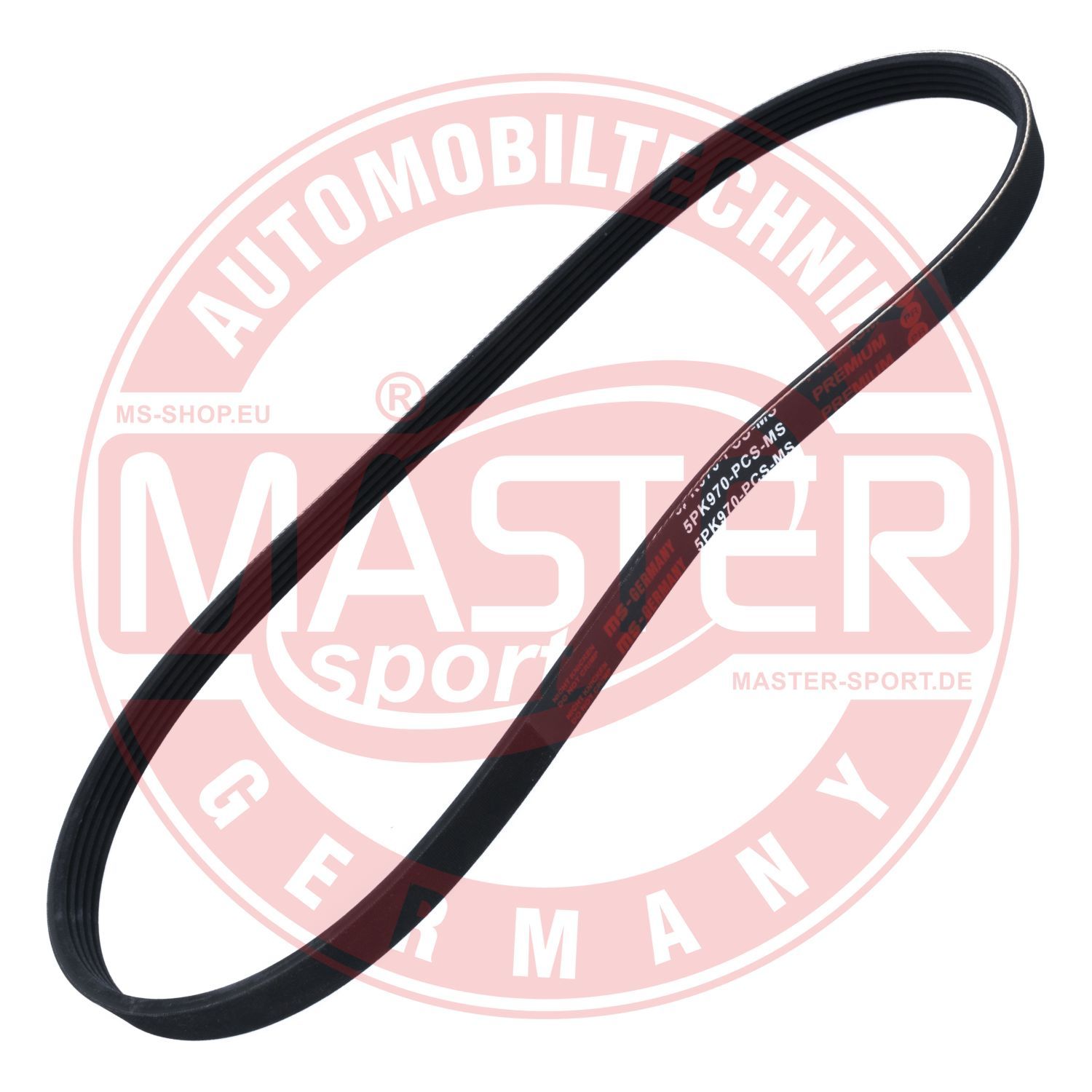 Pasek klinowy wielorowkowy MASTER-SPORT GERMANY 5PK970-PCS-MS