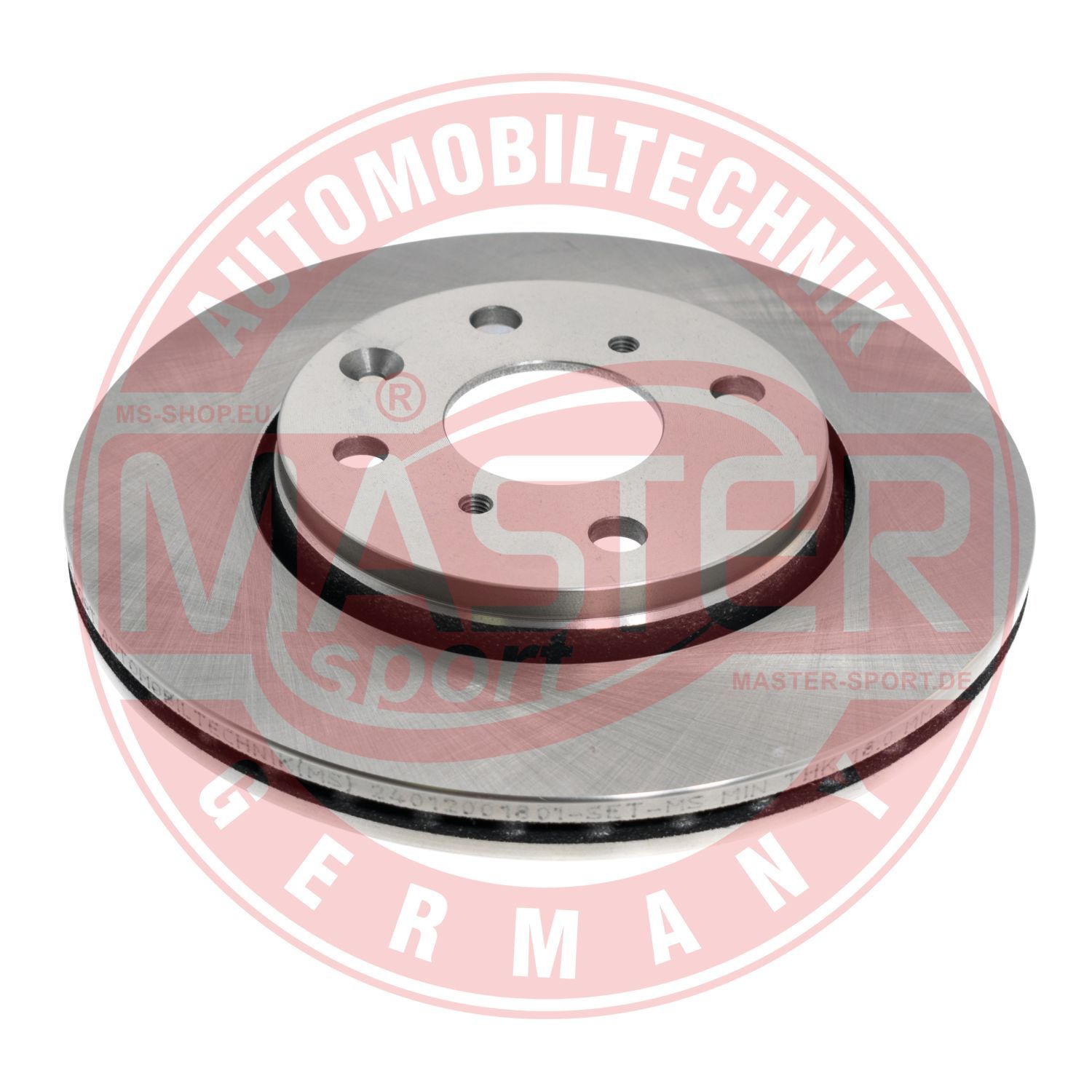 Tarcza hamulcowa MASTER-SPORT GERMANY 24012001801-PCS-MS