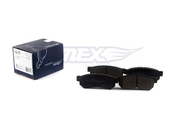 Levně Sada brzdových destiček, kotoučová brzda TOMEX Brakes 16-77
