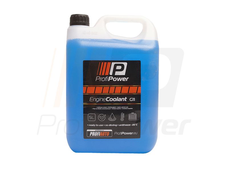 E-shop ProfiPower G11 PP Nemrznúca kvapalina do chladiča modrá, 5L