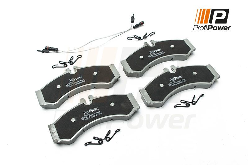 Levně Sada brzdových destiček, kotoučová brzda ProfiPower 1B1039