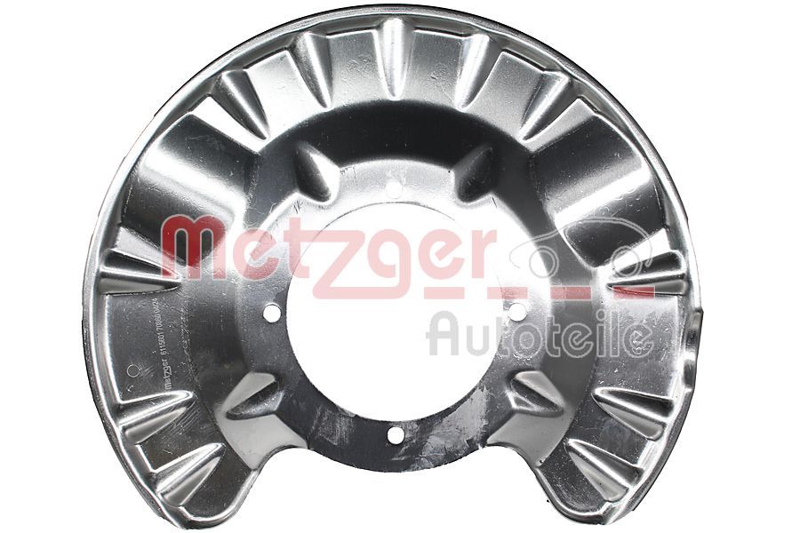 protectie stropire,disc frana METZGER 6115601