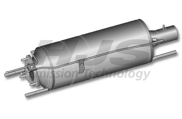 Filtr sadzy / filtr cząstek stałych, układ wydechowy hjs 93 14 5000 HJS 5850213