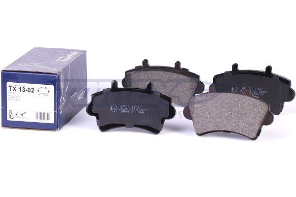 Levně Sada brzdových destiček, kotoučová brzda TOMEX Brakes 13-02