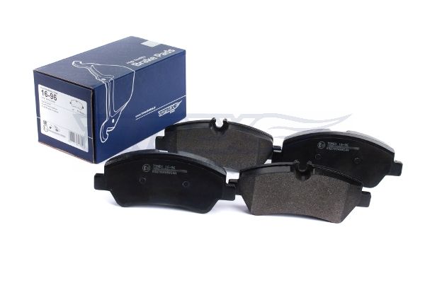 Levně Sada brzdových destiček, kotoučová brzda TOMEX Brakes 16-96