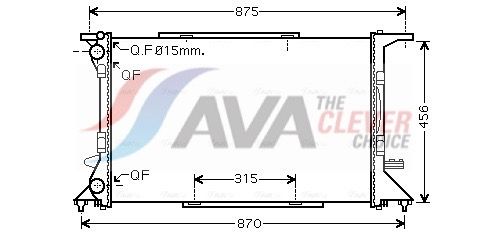 Радиатор, охлаждение двигателя