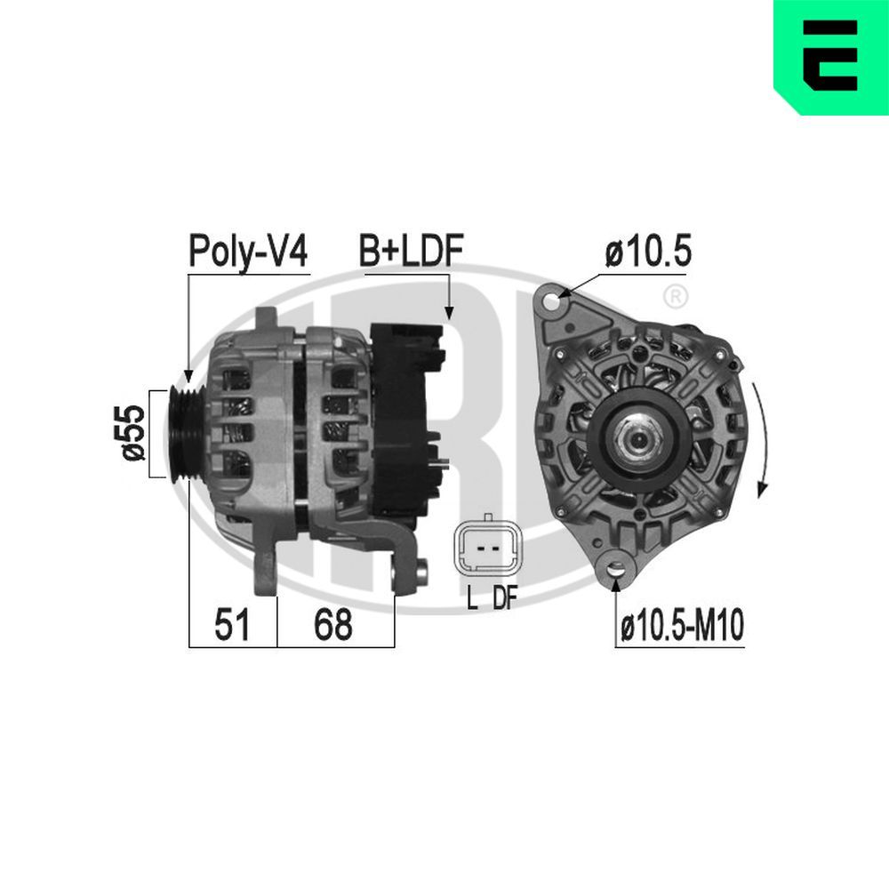 Generator / Alternator ERA 209143A