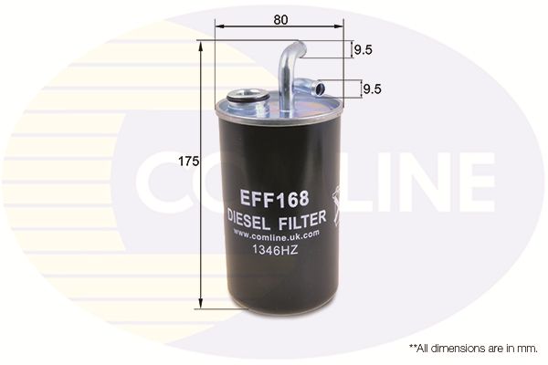 Filtr paliwa COMLINE EFF168