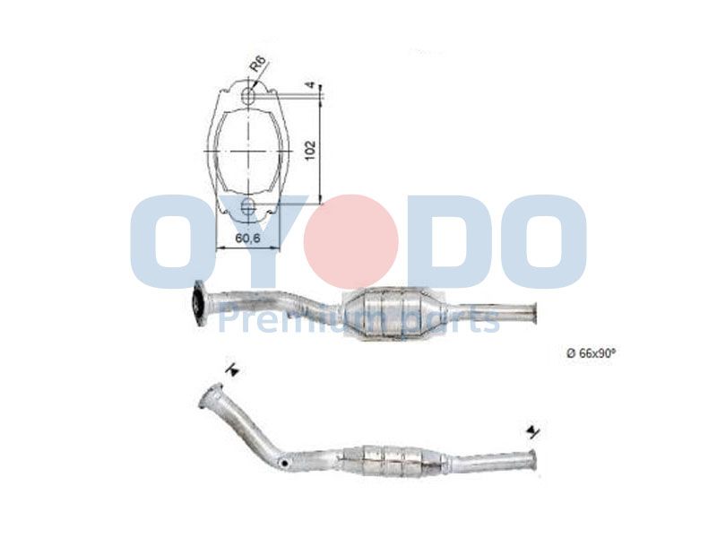 Katalizator OYODO 10N0140-OYO