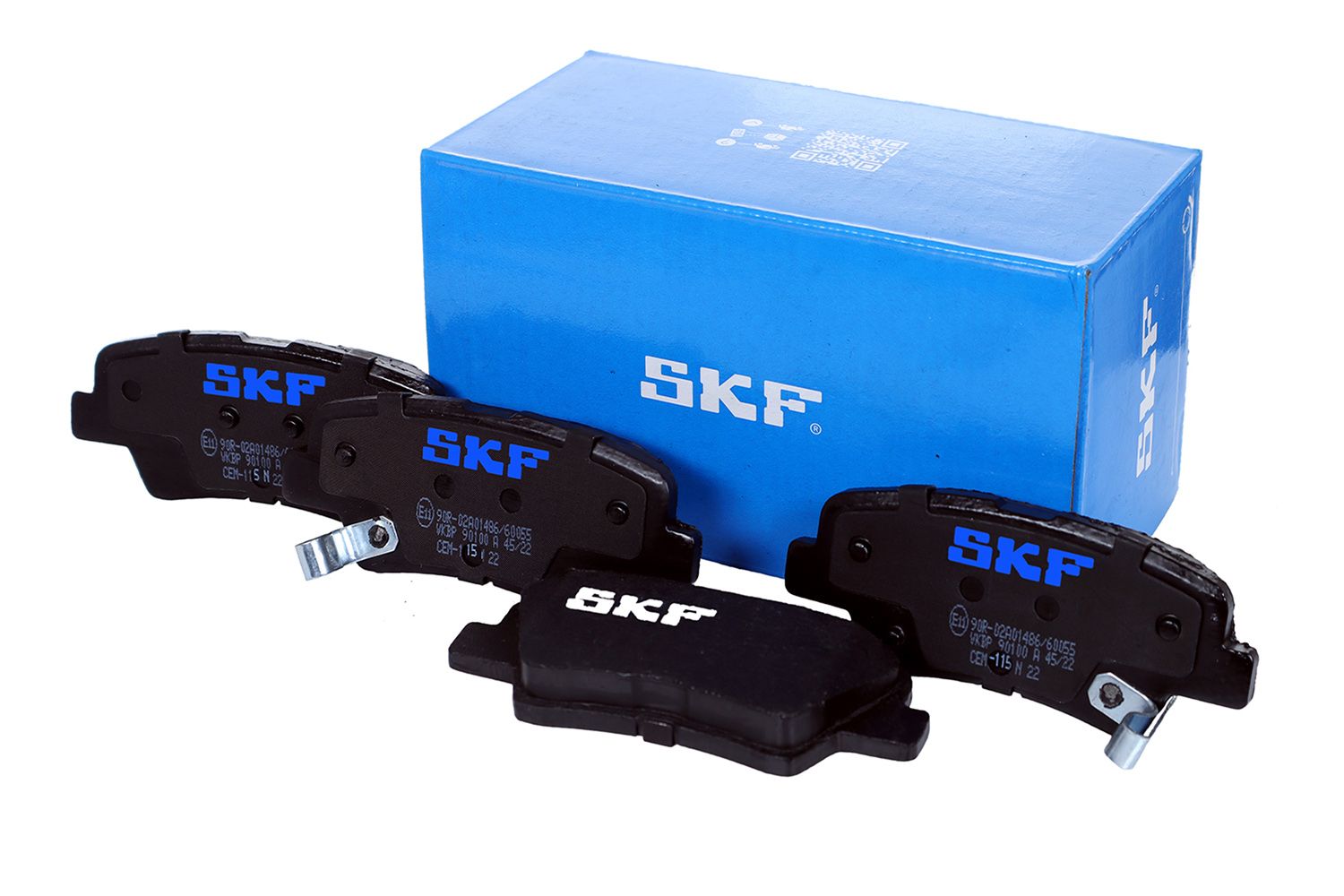 Sada brzdových platničiek kotúčovej brzdy SKF VKBP 90100 A