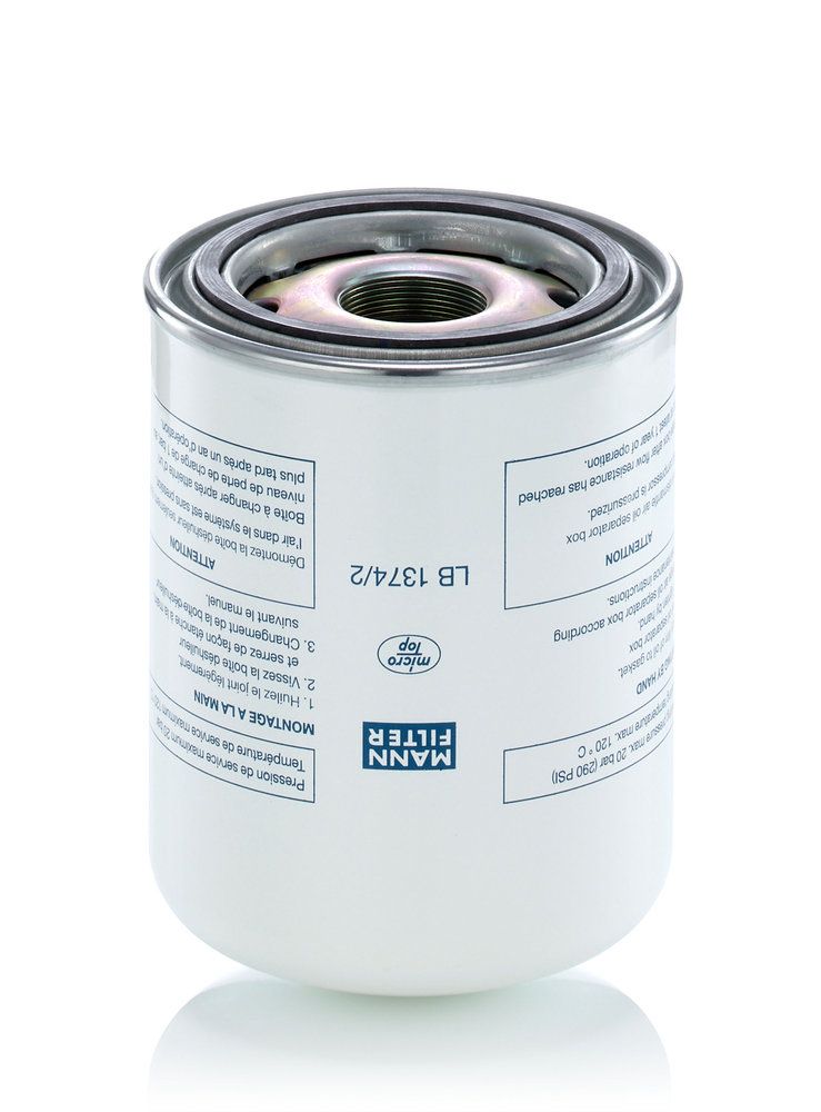 Filter, tryckluft MANN-FILTER LB 1374/2 för FLOTTMANN WERKE, INGERSOLL-RAND, DEMAG