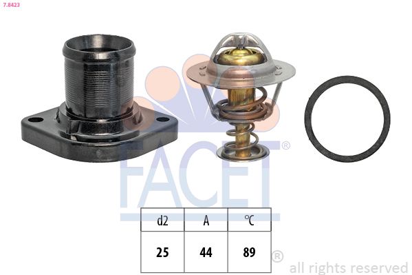 termostat,lichid racire FACET Made in Italy - OE Equivalent 7.8423