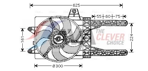 Ventilateur, refroidissement du moteur