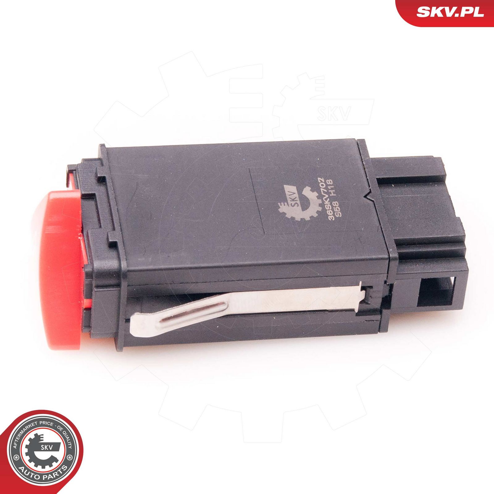 Levně Vypínač výstražných blikačů ESEN SKV 36SKV707