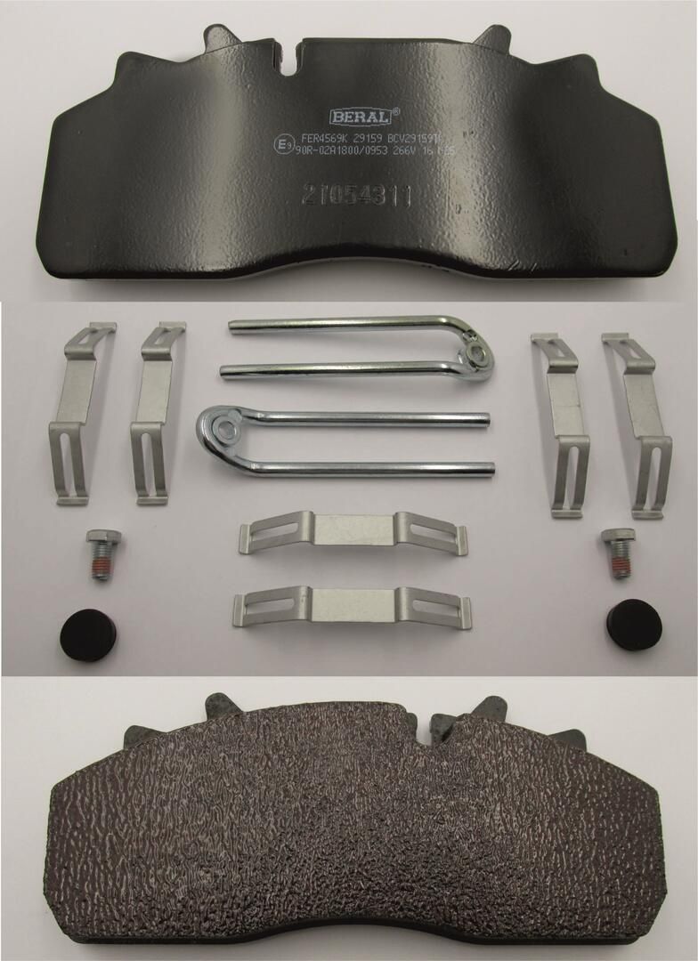 set placute frana,frana disc BERAL BCV29159TK