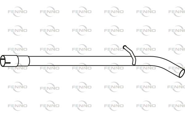 Rura wydechowa FENNO P49042