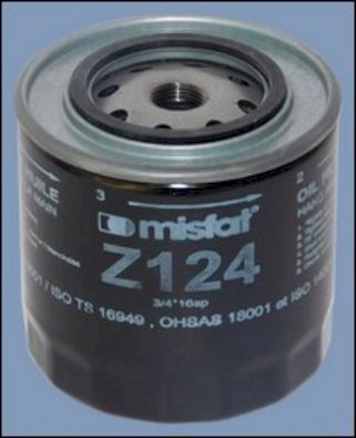 Filtr oleju MISFAT Z124