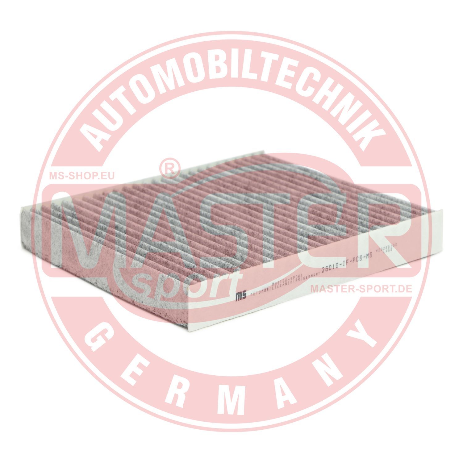 Filtr, wentylacja przestrzeni pasażerskiej MASTER-SPORT GERMANY 26010-IF-PCS-MS