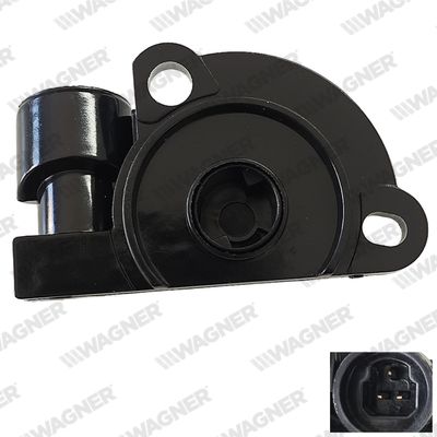 Czujnik, ustawienie przepustnicy WAGNER THR00004