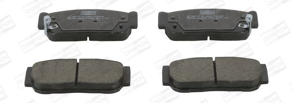 Zestaw klocków hamulcowych, hamulce tarczowe CHAMPION 573676CH