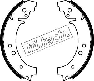 Zestaw szczęk hamulcowych FRI.TECH. 1034.076