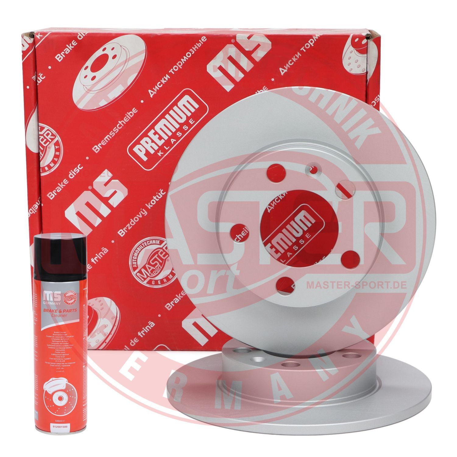 Tarcza hamulcowa MASTER-SPORT GERMANY 24010901231PR-SET-MSP