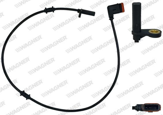 Czujnik, prędkość obrotowa koła WAGNER ABS00818