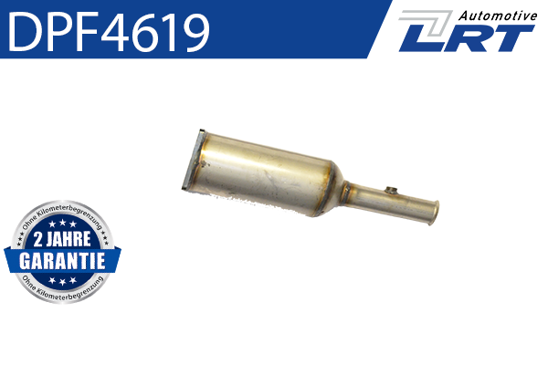 Filtr sadzy / filtr cząstek stałych, układ wydechowy LRT DPF4619
