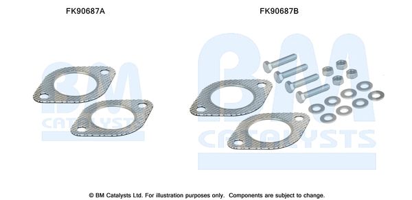 Zestaw montażowy, katalizator BM CATALYSTS FK90687