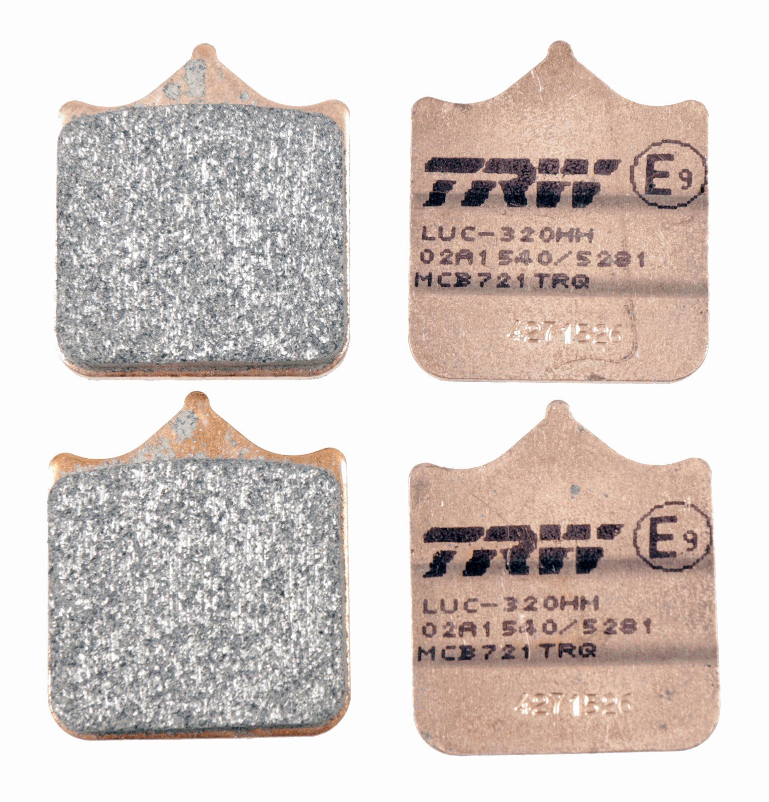 Zestaw klocków hamulcowych, hamulce tarczowe TRW MCB721TRQ