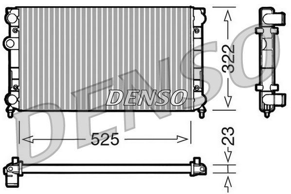 Radiators, motora dzesēšanas sistēma