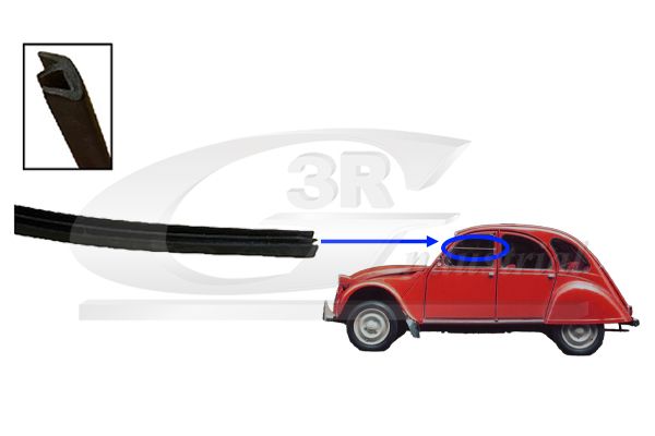 E-shop Tesnenie skla v dverách 3RG 91247