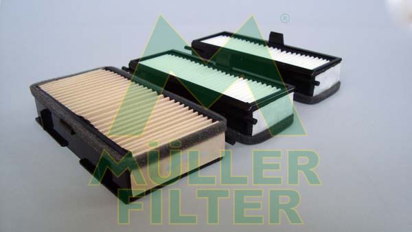 Levně Filtr, vzduch v interiéru MULLER FILTER FC127x3