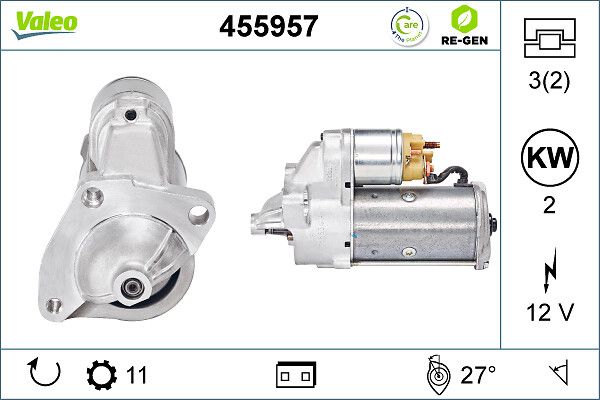 Rozrusznik VALEO 455957