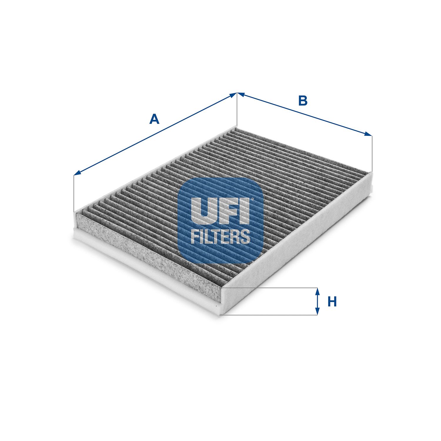 Filtr, vzduch v interiéru UFI 54.143.00